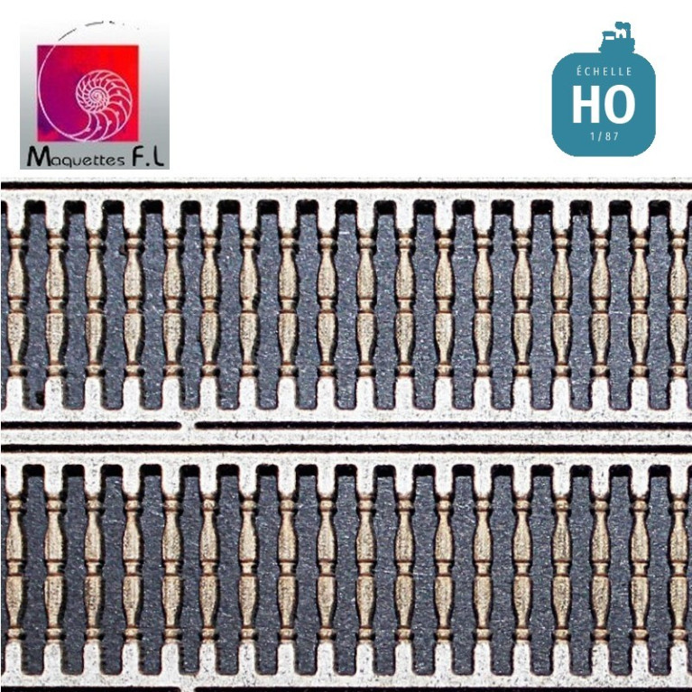 Balustres en bois Maquettes FL - MAKETIS