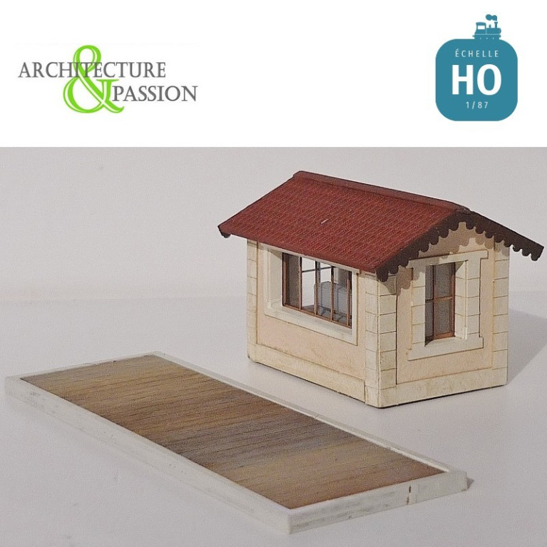 Bascule de gare ou de chantier UFR HO Architecture & Passion 87ACC02 - Maketis Bascule de gare ou de chantier UFR HO Architecture & Passion 87ACC02 - Maketis