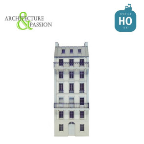 Immeuble Fond de décor 6 étages 101 HO Architecture & Passion 87FDD101 - Maketis
