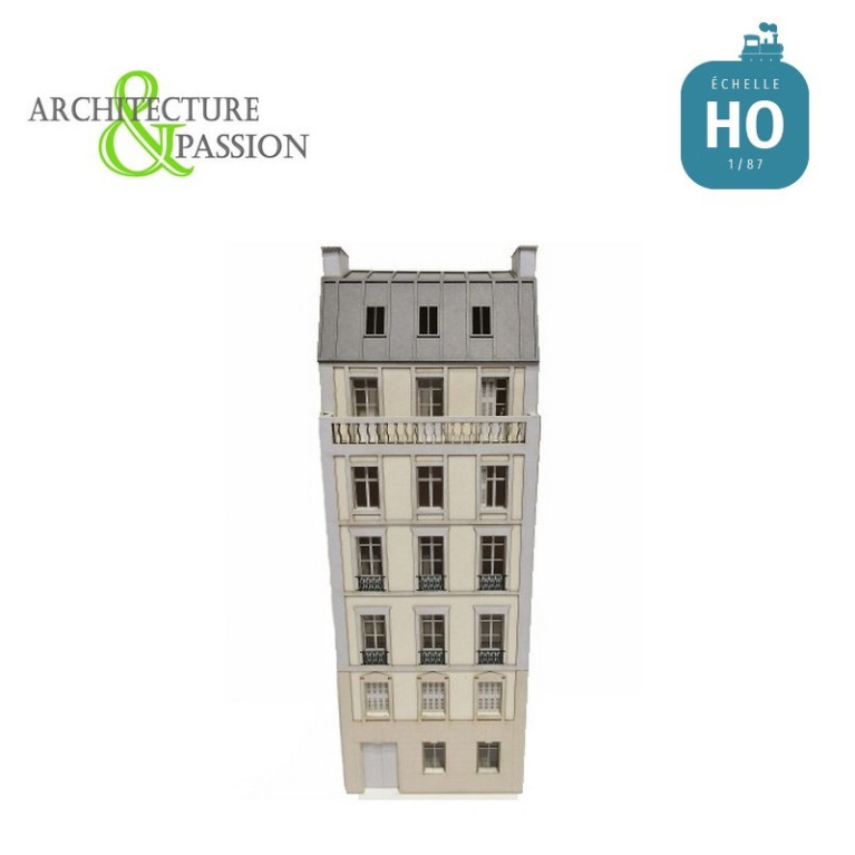 Immeuble Fond de décor 6 étages 104 HO Architecture & Passion 87FDD104 - Maketis Immeuble Fond de décor 6 étages 104 HO Architecture & Passion 87FDD104 - Maketis