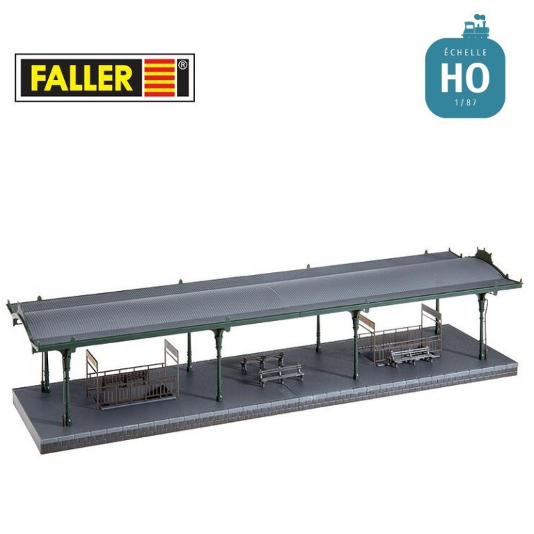 Quai de gare HO Faller 120181 - Maketis Quai de gare HO Faller 120181 - Maketis