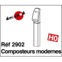 Composteurs modernes (2 pcs) HO Decapod 2902 - Maketis