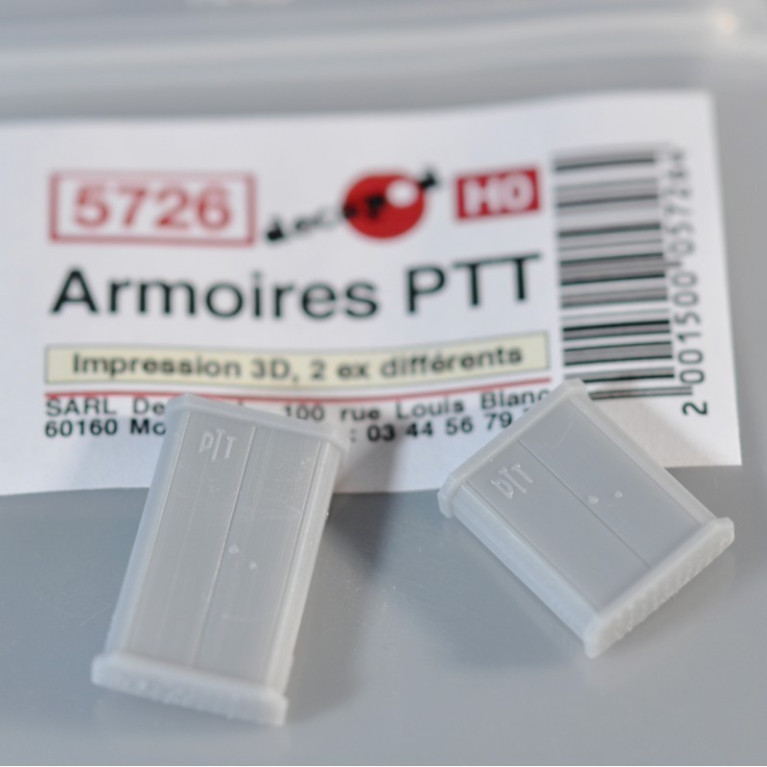 PTT-Schränke (2 St) H0 Decapod 5726 - Maketis PTT-Schränke (2 St) H0 Decapod 5726 - Maketis