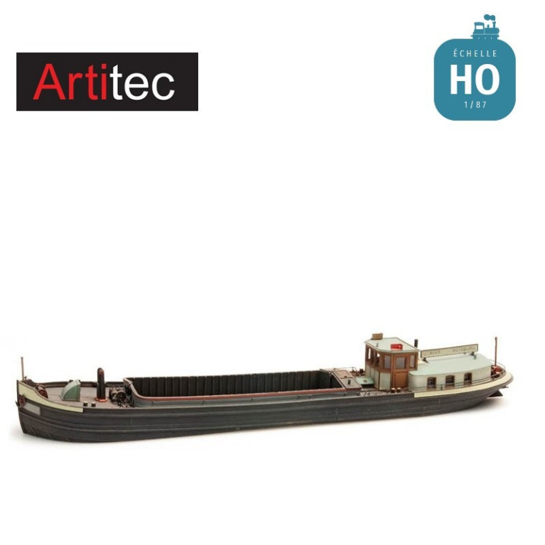Kit de bateau 120T à moteur du Rhin HO Artitec 50104 Kit de bateau 120T à moteur du Rhin HO Artitec 50104