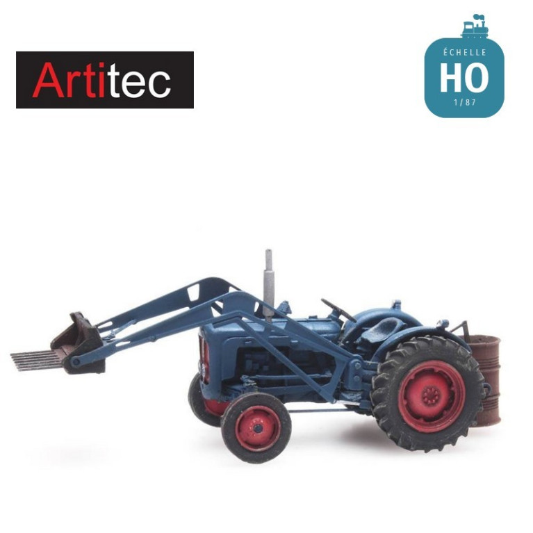 Tracteur Ford avec fourche HO Artitec REE 387313 Tracteur Ford avec fourche HO Artitec REE 387313