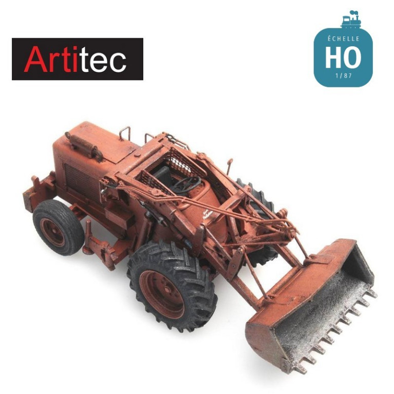 Chargeur Bischoff Polytrac orange HO Artitec 387.379 - Maketis Chargeur Bischoff Polytrac orange HO Artitec 387.379 - Maketis