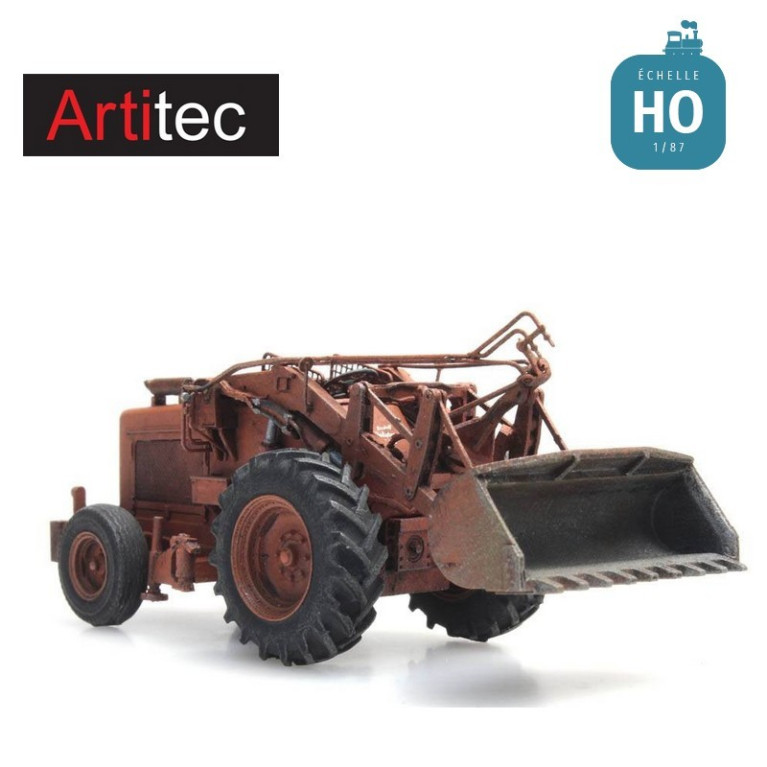 Chargeur Bischoff Polytrac orange HO Artitec 387.379 - Maketis Chargeur Bischoff Polytrac orange HO Artitec 387.379 - Maketis