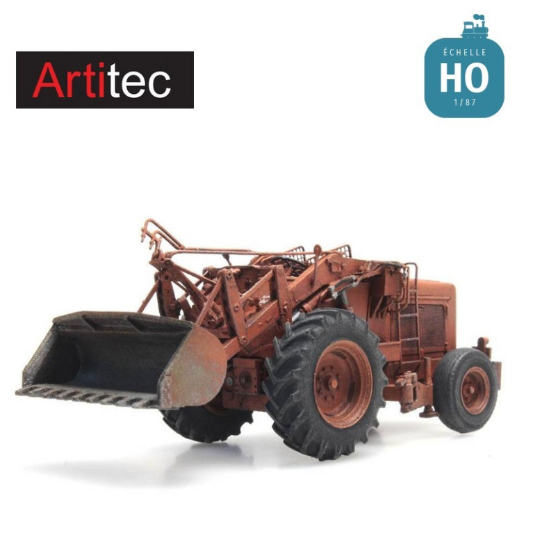 Chargeur Bischoff Polytrac orange HO Artitec 387.379 - Maketis Chargeur Bischoff Polytrac orange HO Artitec 387.379 - Maketis