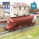 Wagon trémie à ballast F70 Uas SNCF Ep V HO REE WB-681 - Maketis
