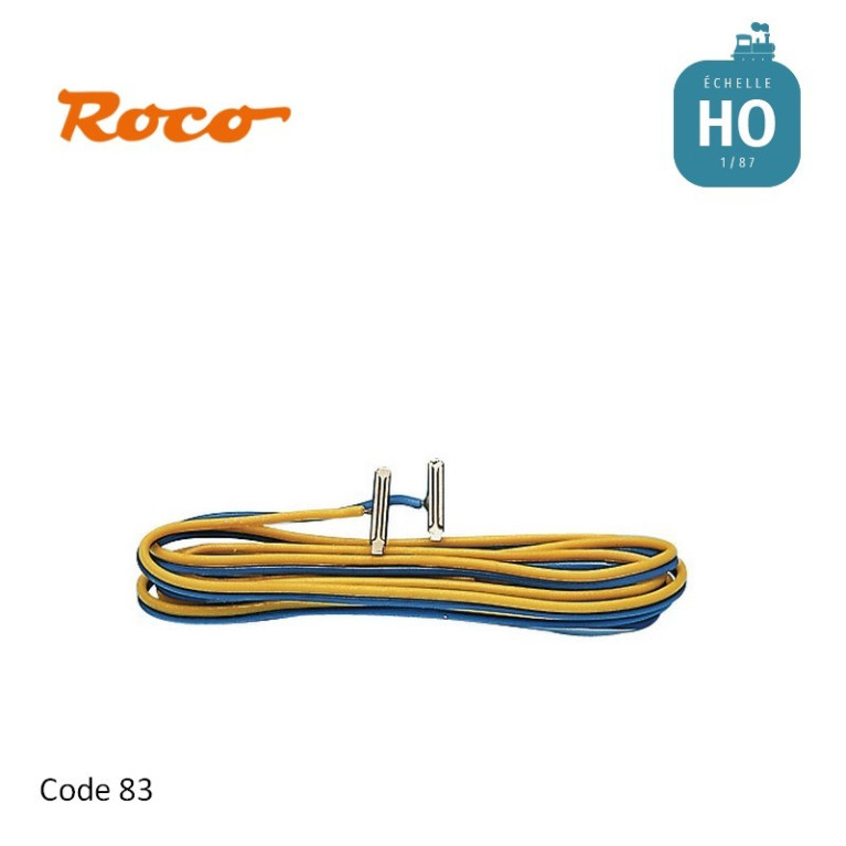 Eclisses d'alimentation voie Roco-Line code 83 HO Roco 42613 - Maketis