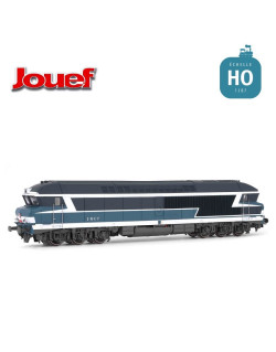 Locomotive Diesel CC72000 bleue SNCF Ep IV analogique HO Jouef HJ2600 - Maketis