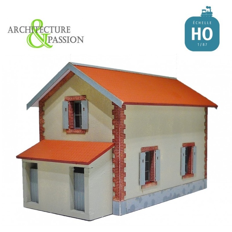Maison de PN PLM type Gare de La Chaise-Dieu HO Architecture & Passion 875017 - Maketis Maison de PN PLM type Gare de La Chaise-Dieu HO Architecture & Passion 875017 - Maketis