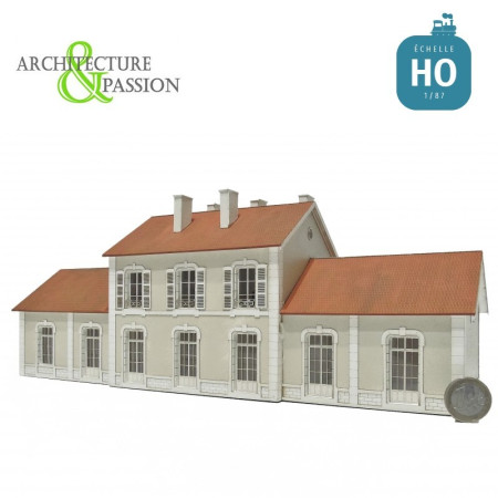 Gare 7 portes PLM type Gare d'Andelot HO Architecture & Passion 875120 - Maketis Gare 7 portes PLM type Gare d'Andelot HO Architecture & Passion 875120 - Maketis