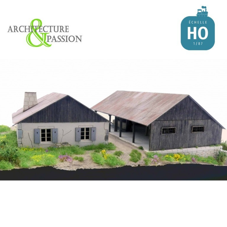 Scierie Vosgienne HO Architecture & Passion 87INDUS02 - Maketis Scierie Vosgienne HO Architecture & Passion 87INDUS02 - Maketis