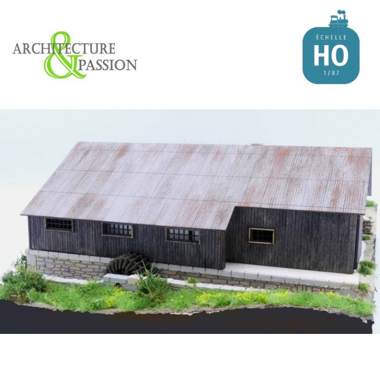 Scierie Vosgienne HO Architecture & Passion 87INDUS02 - Maketis Scierie Vosgienne HO Architecture & Passion 87INDUS02 - Maketis