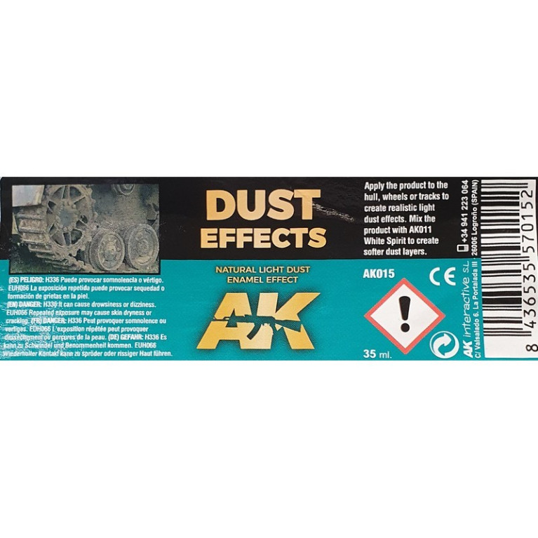 Effets d'environnement Enamel AK Interactive 35 ml Effets d'environnement Enamel AK Interactive 35 ml