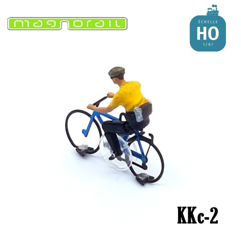 Trekkingrad, fertig montiert, H0 für Magnorail System KKc-2 Trekkingrad, fertig montiert, H0 für Magnorail System KKc-2