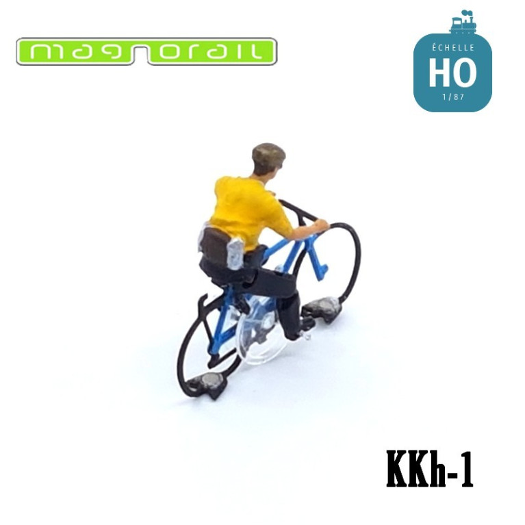 Trekkingrad, fertig montiert, H0 für Magnorail System KKc-2 Trekkingrad, fertig montiert, H0 für Magnorail System KKc-2