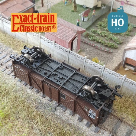 Set de 2 wagons citernes DB 2er Set 24m3 Uedinger Kesselwagen Bahndienstwagen für DK Ep IIIb HO Exact-Train EX20504- Maketis Set de 2 wagons citernes DB 2er Set 24m3 Uedinger Kesselwagen Bahndienstwagen für DK Ep IIIb HO Exact-Train EX20504- Maketis