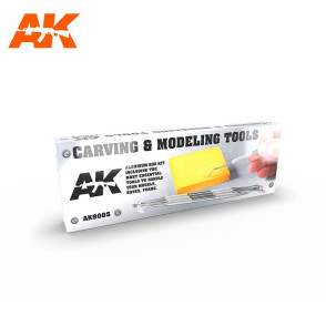 Coffret ouitls de sculpture/gravure AK Interactive AK9005 - Maketis