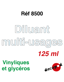 Diluant multi-usages 125ml Decapod 8500