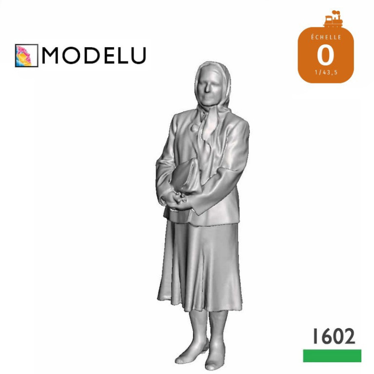 Femme portant un foulard O Modelu 1602-043 - Maketis Femme portant un foulard O Modelu 1602-043 - Maketis