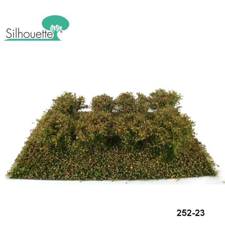 Set de 8 petits buissons début automne Profiline Silhouette 252-23 - Maketis Set de 8 petits buissons début automne Profiline Silhouette 252-23 - Maketis