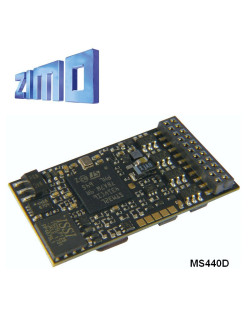 Décodeur sonore 16 bits Zimo MS440 DCC avec interface 21MTC MS440D