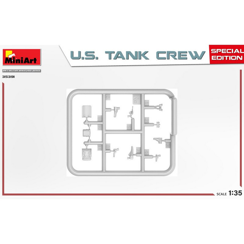 Equipage de char américain WWII Edition Spéciale 1/35 MiniArt 35391 - Maketis