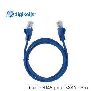 Câble RJ45 pour S88N - 3m Digikeijs DR60883 - MAKETIS