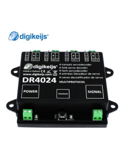 Module décodeur 4 moteurs Servos Digikeijs DR4024 - MAKETIS
