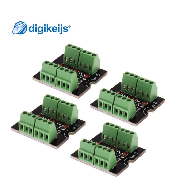 Modules interfaces pour aiguillages avec pointe de coeur (4 pcs) Digikeijs DR4102 - MAKETIS