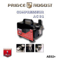 Ensemble Aérographe HD et Compresseur + Ultra Cleaner Prince August PAA202+ - MAKETIS