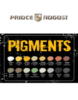 Pigment, terre à décor Prince August