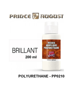 Vernis Brillant 200ml Prince August Polyurethane PP0210
