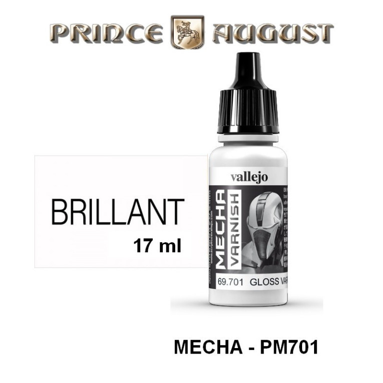 Vernis Brillant Mecha 17ml Prince August PM701- Maketis