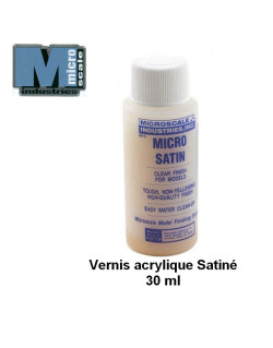 MICRO COAT SATIN (vernis acrylique satin) 30 ml