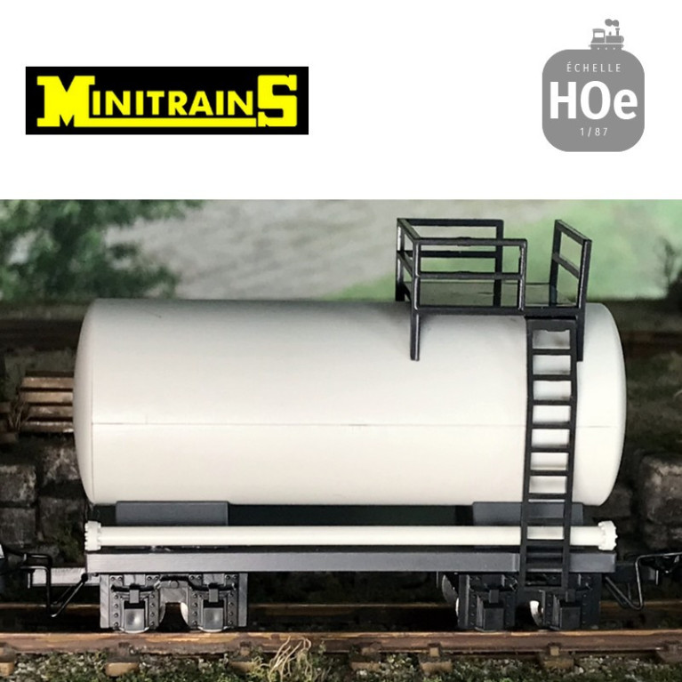 Wagon citerne à bogies HOe Minitrains 3020 Wagon citerne à bogies HOe Minitrains 3020