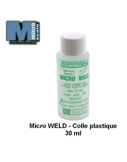 MICRO WELD colle plastique 30 ml MYMI-6 - MAKETIS