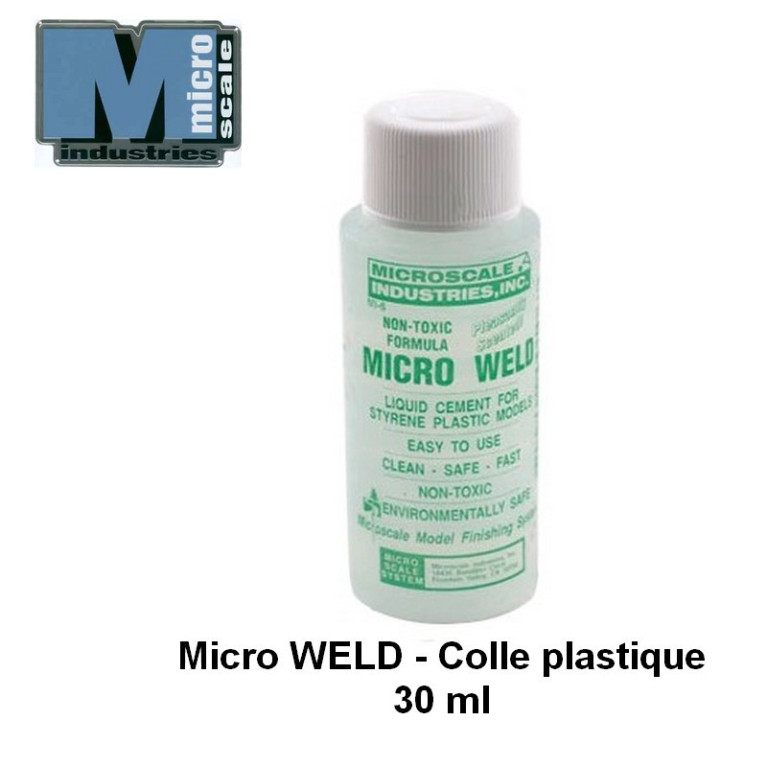 MICRO WELD colle plastique  30 ml MYMI-6 - MAKETIS