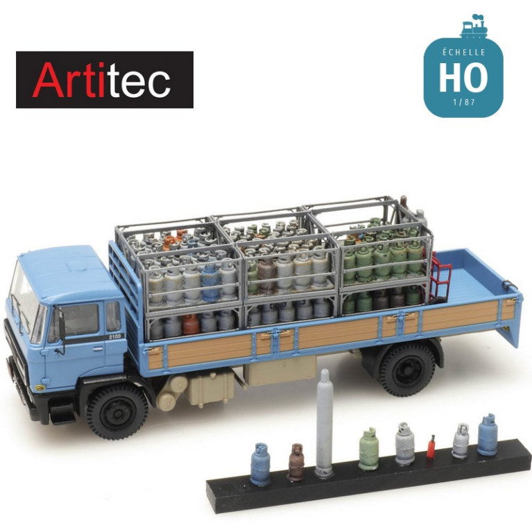 Chargement de bouteilles de gaz HO Artitec 487.801.81- Maketis