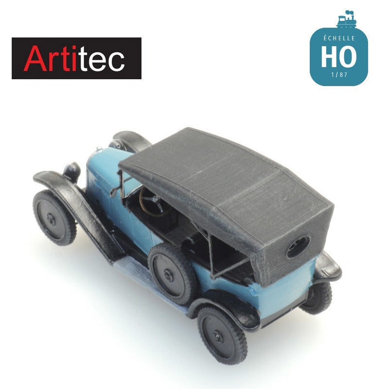 Citroën type A "Torpedo" bleu HO Artitec 387.481 - Maketis