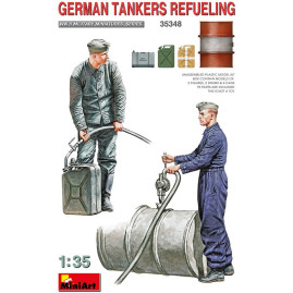 Ravitaillement en essence allemand WWII 1/35 MiniArt 35348 - Maketis