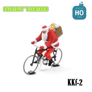 Père Noël (nouvelle version) HO prêt à rouler pour système Magnorail KKf-2