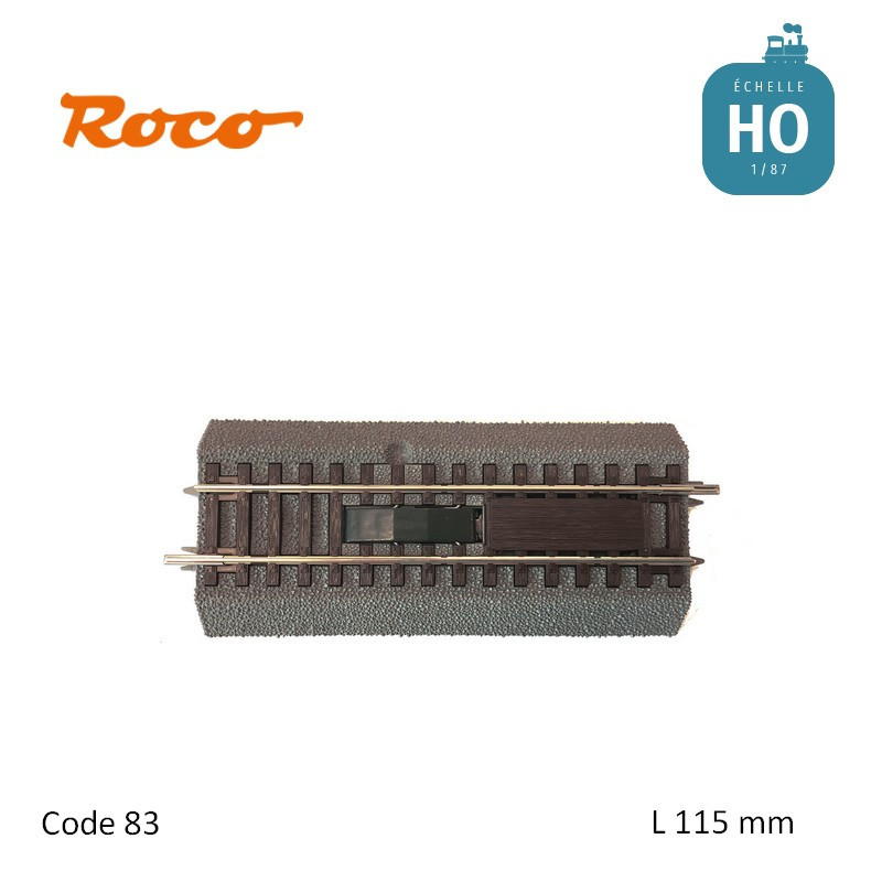 Dételeur électromagnétique G½ 115 mm Roco-Line ballastée Code 83 HO 42519 - Maketis