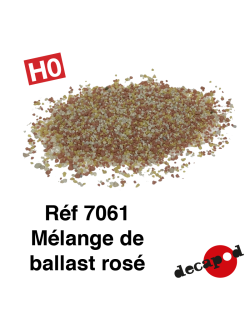 Mélange de ballast rosé 500 ml HO Decapod 7061-Maketis