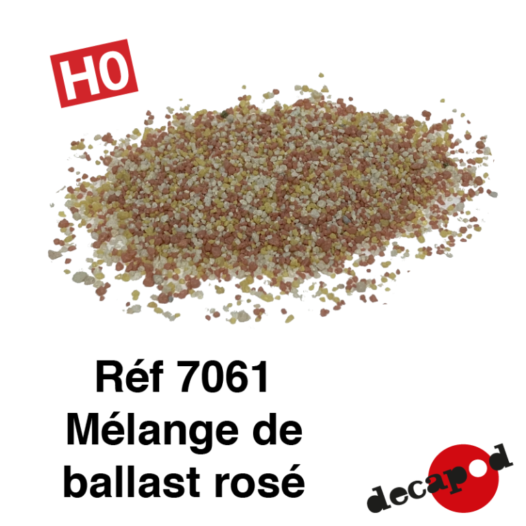 Mélange de ballast rosé 500 ml HO Decapod 7061-Maketis Mélange de ballast rosé 500 ml HO Decapod 7061-Maketis