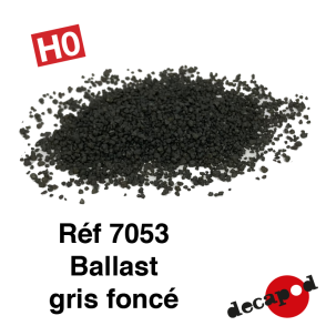Ballast gris foncé 500 ml HO Decapod 7053-Maketis