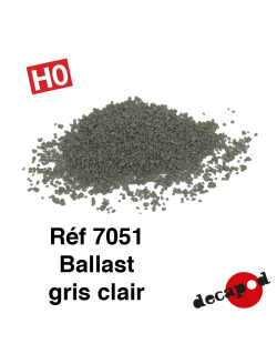 Ballast gris clair 500 ml HO Decapod 7051-Maketis