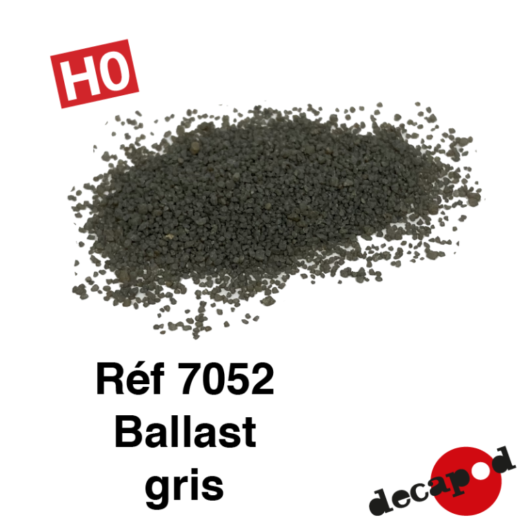 Ballast gris 500 ml HO Decapod 7052-Maketis Ballast gris 500 ml HO Decapod 7052-Maketis